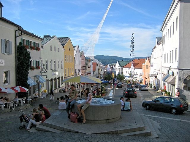 Marktplatz in Wldkirchen - Waldkirchen in der ErlebnisRegion Bayerischer Wald