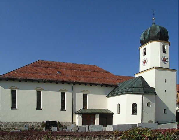 Barocke Pfarrkirche in Langdorf - Langdorf in der ErlebnisRegion Bayerischer Wald