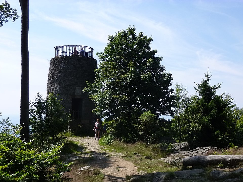 Aussichtsturm auf dem Hirschenstein Gipfel - Hirschenstein in der ErlebnisRegion Bayerischer Wald