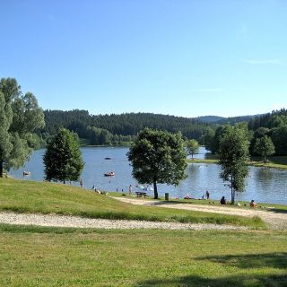 Rannasee bei Wegscheid im Landkreis Passau - Rannasee in der ErlebnisRegion Bayerischer Wald