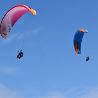 Fallschirm Tandemsprung - Fallschirmspringen Tandemsprung Cham in der ErlebnisRegion Bayerischer Wald