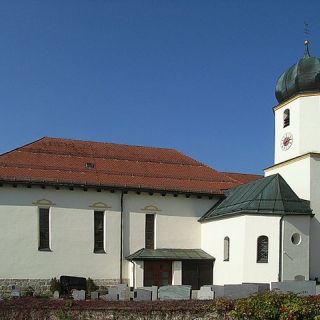 Barocke Pfarrkirche in Langdorf - Langdorf in der ErlebnisRegion Bayerischer Wald
