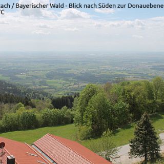 Blick zur Donauebene - Schwarzach Grandsberg in der ErlebnisRegion Bayerischer Wald