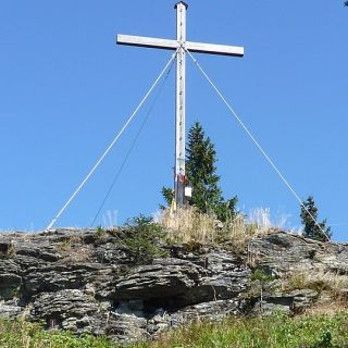Gipfelkreuz am Kleinen Arber - Kleiner Arber in der ErlebnisRegion Bayerischer Wald