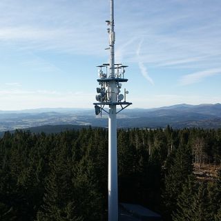Fernmeldeturm auf dem Haidel - Haidel in der ErlebnisRegion Bayerischer Wald