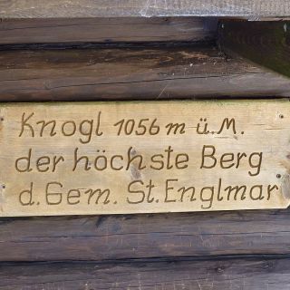 Knogl Gipfel Schutzhütte bei Sankt Englmar - Knogl in der ErlebnisRegion Bayerischer Wald