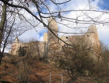 Burgen / Schlösser - Burgruine Schwärzenberg bei Roding